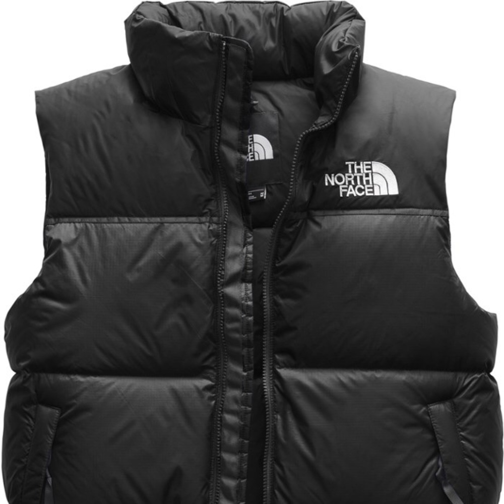 NEW NORTH FACE NUPTSE VEST // BLACK // MEDIUM